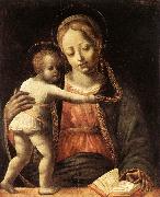 BUTINONE, Bernardino Jacopi Madonna and Child fdg oil painting on canvas